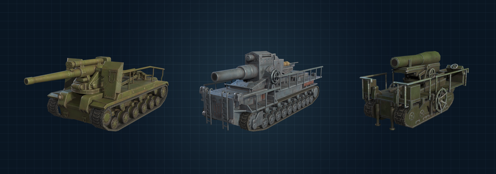 GTD - 69. 3D LAND Super heavy SP howitzers.png